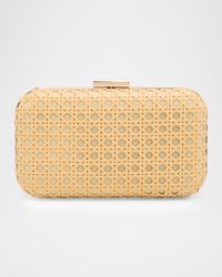 Rita Cane Webbing Clutch Bag