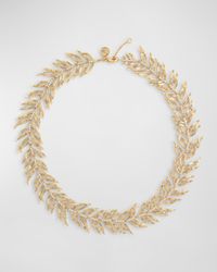 Palm Leaves Necklace