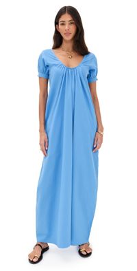Mie Madeira Dress Blue S