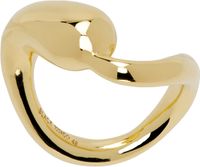 Maria Black Gold Splash Ring