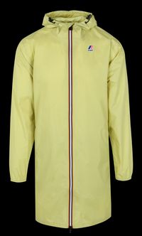 K-way - Imperméable long à capuche - Taille XL - Vert