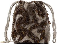 Dries Van Noten Taupe Cloud Bag