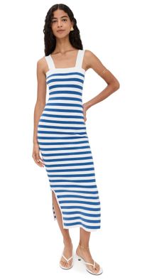 POSSE Ari Dress Blue Stripe XXL