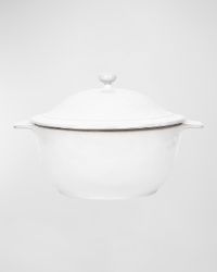 Puro Whitewash Lidded Casserole Dish, 12"