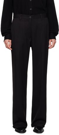 LE17SEPTEMBRE Black Ain Trousers