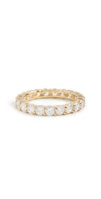 SHASHI Eternity Band Ring Gold 6