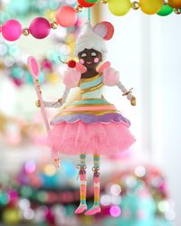 8.5" Black Lickowish Ornament