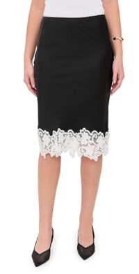 Lioness Anchored Midi Skirt Noir XL