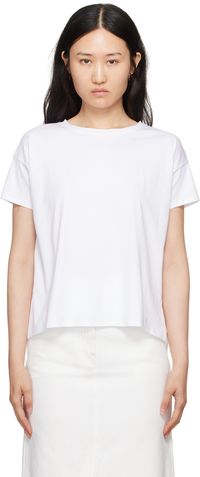 Loulou Studio T-shirt surdimensionné Basiluzzo blanc