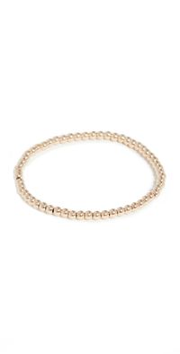Alexa Leigh 3mm Gold Bracelet Yellow Gold One Size