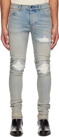 AMIRI Blue MX1 Ultrasuede Jeans