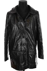 Sezane - Seconde Main - Manteau en coton - Taille S - Noir