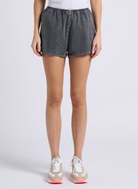American Vintage - Short droit en coton - Taille L - Gris