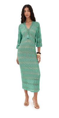 Figue Allison Dress Misty Green XS