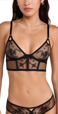 Thistle and Spire Scorpio Bra Black S