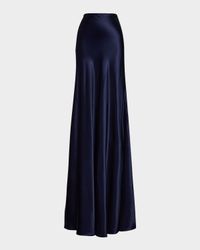 Masina Long Charmeuse Skirt