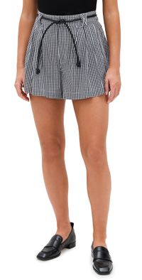 Sea Neci Gingham Shorts with Belt Multi 12