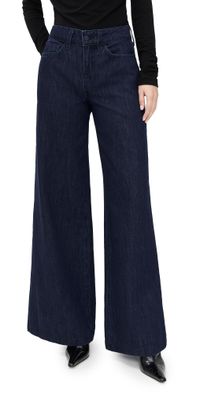 L'AGENCE Pacey High Rise Wide Leg Jeans Hobart 30
