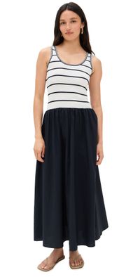 Moon River Navy Midi Dress Navy S