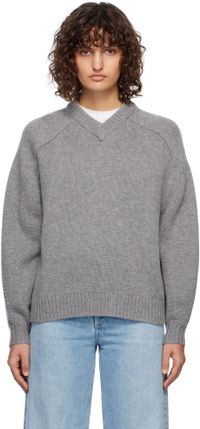 Staud Gray Wilson Sweater