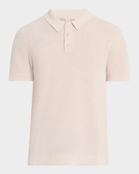 Men's Cotton Knit Polo Shirt