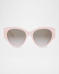 Maxi Triomphe 55mm Butterfly Sunglasses