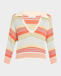 Striped Azaria Blouse