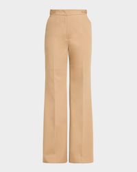 Vesta Cotton Twill Flare Pants