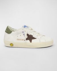 Kid's Super Star Nappa Leather Sneakers, Toddler/Kids