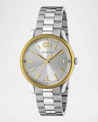 G-Timeless Two-Tone Bracelet Watch, 38mm