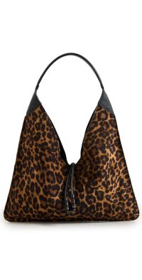 Hunting Season Medium Origami Bag Leopard/Black One Size
