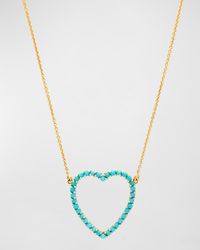 Large Open Heart Necklace