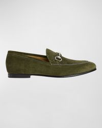 Men's Jordy Guccissima Suede Loafers