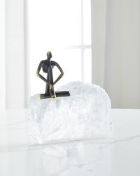 Man on Edge II Sculpture