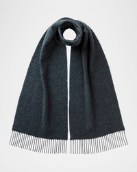 Lofty Twill Cashmere Scarf