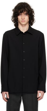 The Row Black Beto Shirt