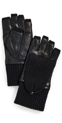 Carolina Amato L749 Gloves Black/Black M/L