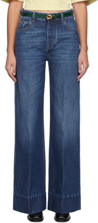 Bottega Veneta Indigo Wide-Leg Jeans