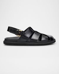 Men's Leather Fisherman Sandals