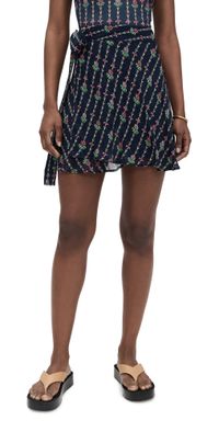 Hill House Home The Mini Ballet Pareo Trailing Fern/Navy Multi XXS-M