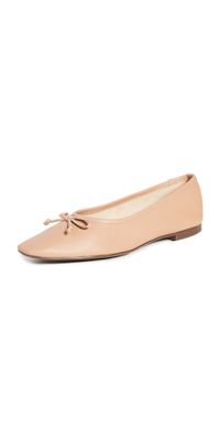 Schutz Arissa Flats Tan/Honey Beige 5.5