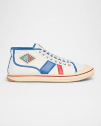 Men's Eliot Canvas Mid-Top Sneakers