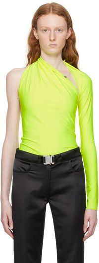 1017 ALYX 9SM Yellow Single Sleeve Long Sleeve T-Shirt