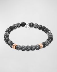 Men's Stonehenge Bead Bracelet