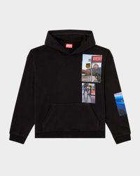 Men's S-Boxt-Hood-T6 Graphic Sweatshirt