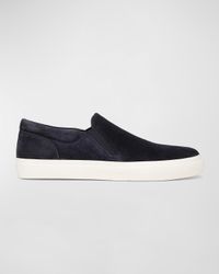 Men's Fletcher Suede Slip-On Sneakers