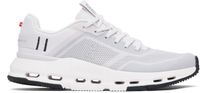 On White & Gray Cloudnova Form 2 Sneakers