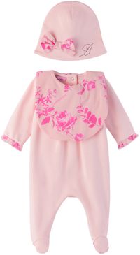 Miss Blumarine Baby Pink Three-Piece Set