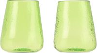 TICKLE Verre droit vert - Slowly Rising