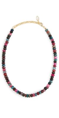 Mignonne Gavigan Faceted Agate Necklace Multi One Size